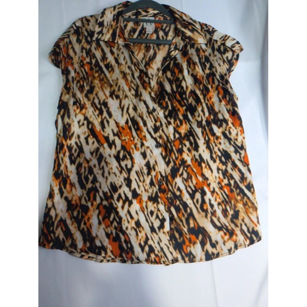 Worthington Women's Medium Animal / Leopard Print